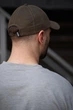 Кепка-бейсболка Intruder унисекс из премиум хлопка с вышитым логотипом и регулируемым размером хакі one size - изображение 2