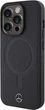 Etui Mercedes-Benz Smooth Leather MagSafe do Apple iPhone 15 Pro Black (MEHMP15L23RCMK) - obraz 2