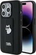 Панель Karl Lagerfeld Gripstand Saffiano Choupette Pin для Apple iPhone 14 Pro Black (KLHCP14LGSACHPK) - зображення 1