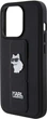Панель Karl Lagerfeld Gripstand Saffiano Choupette Pin для Apple iPhone 14 Pro Max Black (KLHCP14XGSACHPK) - зображення 6