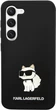 Etui Karl Lagerfeld Silicone Choupette do Samsung Galaxy S24 Plus Black (KLHCS24MSNCHBCK) - obraz 3