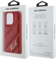 Etui Karl Lagerfeld Diagonal Quilted Script do Apple iPhone 15 Pro Red (KLHCP15LPQDSMGR) - obraz 8