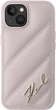 Панель Karl Lagerfeld Diagonal Quilted Script для Apple iPhone 15/14/13 Pink (KLHCP15SPQDSMGP) - зображення 3