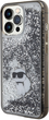 Etui Karl Lagerfeld Liquid Glitter Choupette do Apple iPhone 13 Pro Transparent (KLHCP13LLKCNSK) - obraz 1