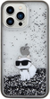 Etui Karl Lagerfeld Liquid Glitter Choupette do Apple iPhone 13 Pro Transparent (KLHCP13LLKCNSK) - obraz 2