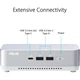 Комп'ютер ASUS NUC 14 Pro+ RNUC14RVSU700002I Kit(L6) / Ultra 7 155H, M.2 22x80 NVMe; 22x42 NVMe (90AR0051-M000A0) - зображення 3