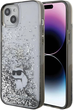 Панель Karl Lagerfeld Liquid Glitter Choupette для Apple iPhone 15 Plus / 14 Plus Transparent (KLHCP15MLKCNSK) - зображення 1