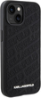 Панель Karl Lagerfeld Quilted K Pattern для Apple iPhone 15 / 14 / 13 Black (KLHCP15SPQKPMK) - зображення 2