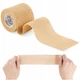 Когезионный бинт-бандаж 4FIZJO Cohesive Bandage 5 см x 4.5 м эластичный, самоклеящийся Beige (P-5905973400855) - изображение 1