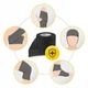 Когезійний бинт-бандаж 4FIZJO Cohesive Bandage 5 см x 4.5 м еластичний, самоклеючий Black (P-5905973400848) - зображення 4