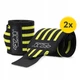 Бинты для запястий (кистевые бинты) 4FIZJO Wrist Wraps Black/Yellow (P-5907739311061) - изображение 4