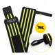 Бинты для запястий (кистевые бинты) 4FIZJO Wrist Wraps Black/Yellow (P-5907739311061) - изображение 5