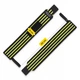 Бинты для запястий (кистевые бинты) 4FIZJO Wrist Wraps Black/Yellow (P-5907739311061) - изображение 7