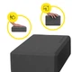 Блок для йоги Cornix EVA 22.8 x 15.2 x 7.6 см XR-0099 Black - изображение 6