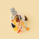 Погремушка-грызунок Yandong Toys Ракета, темная, 12м+ - изображение 4