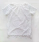 Блузка для девочки кружевная с коротким рукавом, Смайл Тайм Eva, SmileTime, белая, рамер 146 - изображение 2
