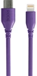 Кабель Rode SC21 USB-C – Lightning 30 cm Purple (RODE SC21-PU) - зображення 1