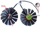 Вентилятор для видеокарты ASUS RX 470 570 GTX 1050 Ti Strix RX 580 Dual (orgnl) 95 мм T129215BM (T129215SM FDC10M12S9-C) комплект 2 шт (№135.8) - изображение 3