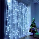 Гирлянда уличная штора 480 LED белый свет 3.0 × 2.25 м - изображение 1