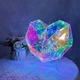 Ночник 3D «Сердце» голографический эффект многоцветная подсветка 20×20 см - изображение 1