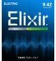 Струны для электрогитары Elixir 19002 Optiweb Nickel Plated Steel Super Light 9/42 - изображение 1