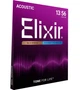 Струны для акустической гитары Elixir 11100 Polyweb 80/20 Bronze Medium 13/56 - изображение 2