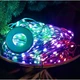 Гірлянда Кінський хвіст від USB, 2м, 10 ниток, 200LED + пульт / Смарт гірлянда / Розумна гірлянда на ялинку (9863) - зображення 4