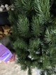 Искусственная литая елка Кармелин высотой 1.7 м изысканная пышная новогодняя елка с густыми ветвями и металлической подставкой для дома Зеленый - изображение 3