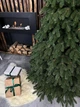 Искусственная литая елка Фрост Элит высотой 1.7 м роскошная пышная новогодняя елка с густыми ветвями на крабах и складной металлической подставкой Зеленый - изображение 2