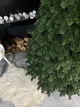Искусственная литая елка Роял Селект высотой 1.8 м роскошная пышная новогодняя елка с густыми ветвями на нитке и складной металлической подставкой Зеленый - изображение 3