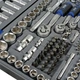 Набір інструментів професійний 1/4" і 3/8" і 1/2" 151 од. Haisser BLACK 70257 - изображение 5