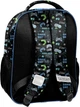 Шкільний рюкзак Paso Game on! Pad 38 x 29 x 16 см 18 л Чорний (5903162134796) - зображення 3