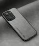 Кожаный чехол XnE Xiaomi Redmi 15C 4G с металлической вставкой Grey (43117-33) - изображение 1