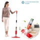 Умная швабра с распылителем и двойной щеткой Healthy Spray Mop 3в1 Красный - изображение 2