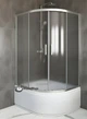 Душевая кабина 120x80х195 см Ko&Po 117 L ассиметричная левая на глубоком поддоне матовое стекло 5 мм - изображение 2