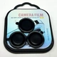 Захисні лінзи на камеру для Apple iPhone 14 Pro / 14 Pro Max Camera Metal Lens Glass Black / Чорний - зображення 2