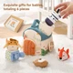 Мягкий развивающий домик "Soft Animal Barn Set" с мягкими зверятами и сенсорными эффектами, сортер для малышей от 6 месяцев (GC1056) - изображение 7