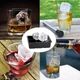 Форма для льда силиконовая Ice Кубики 4 ячейки 11х11х5 см Черный (С051348) - изображение 2
