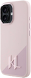 Etui Karl Lagerfeld Shadow Initial MagSafe do Apple iPhone 16 Pink (KLHMP16SSCMKMPCP) - obraz 2