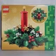 Праздничное украшение со свечой LEGO Декор для рождественского стола (40743) - изображение 5