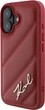 Панель Karl Lagerfeld Quilted Signature для Apple iPhone 16 Red (KLHCP16SPQDSMGR) - зображення 1