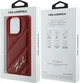 Etui Plecki Karl Lagerfeld Quilted Signature do Apple iPhone 16 Pro Red (KLHCP16LPQDSMGR) - obraz 7