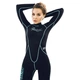 Гидрокостюм женский Marlin Malibu Lady 2.5 мм Black/Aqua blue L - изображение 11