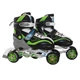 Роликовые коньки SportVida 4 в 1 SV-LG0034 Size 31-34 Black/Green/White - изображение 6