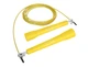 Скакалка швидкісна для кросфіту 4FIZJO Standard+ Yellow (P-5907739311535) - зображення 3
