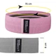 Резинки для фитнеса и спорта тканевые Cornix Hip Band набор 3 шт XR-0050 - изображение 6