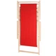 Шезлонг (кресло-лежак) деревянный для пляжа, террасы и сада Springos DC0003 RED - изображение 12