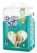 Детские подгузники Baby Still Jumbo Pack размер 3 (4-9 кг) 62 шт памперсы для новорожденных одноразовые - изображение 1