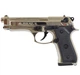 Шумовой пистолет Bruni 92 Nikel (Beretta 92) 9 мм 1305N - изображение 1