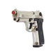Шумовой пистолет Bruni 92 Nikel (Beretta 92) 9 мм 1305N - изображение 4